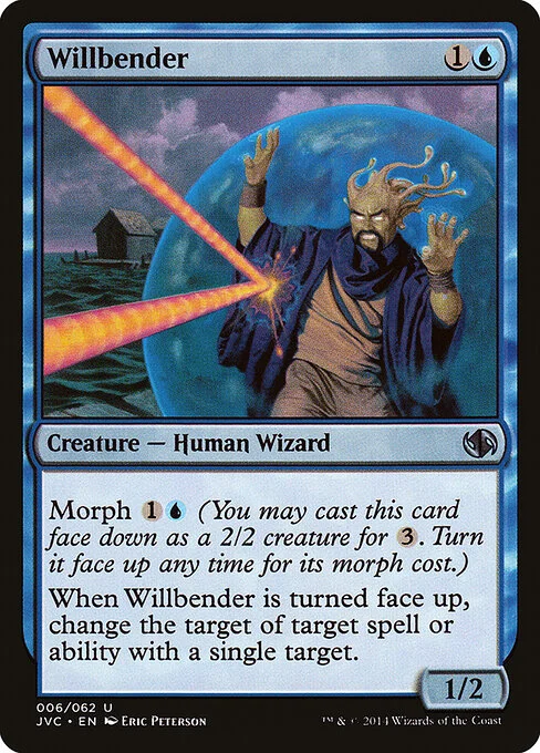 Willbender, carta Magic di tipo Creature — Human Wizard illustrata da Eric Peterson