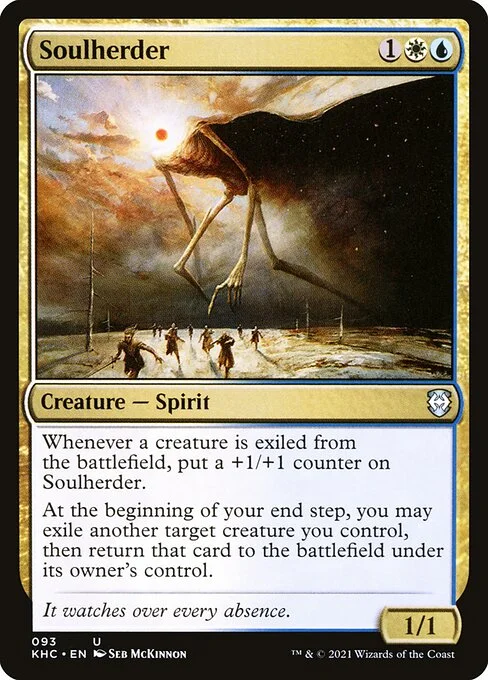 Soulherder, carta Magic di tipo Creature — Spirit illustrata da Seb McKinnon