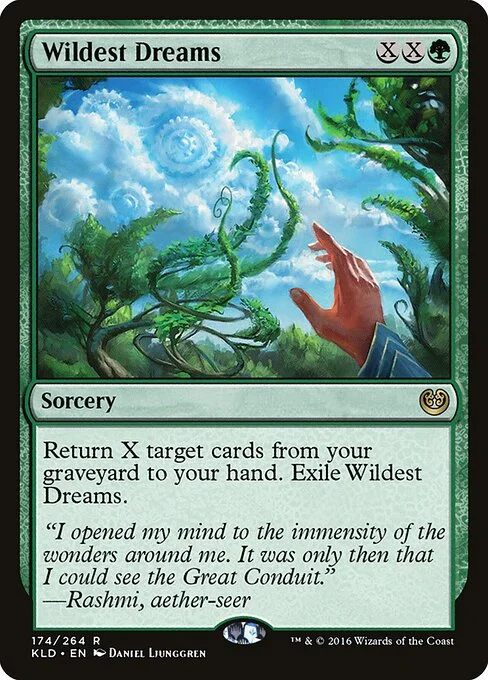 Wildest Dreams, carta Magic di tipo Sorcery illustrata da Daniel Ljunggren