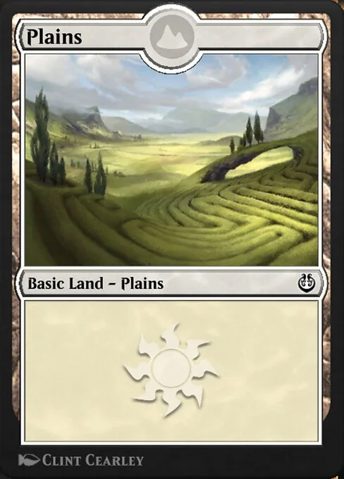 Plains, carta Magic di tipo Basic Land — Plains illustrata da Clint Cearley