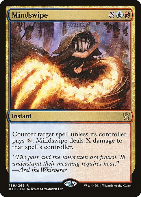 Mindswipe, carta Magic di tipo Instant illustrata da Ryan Alexander Lee