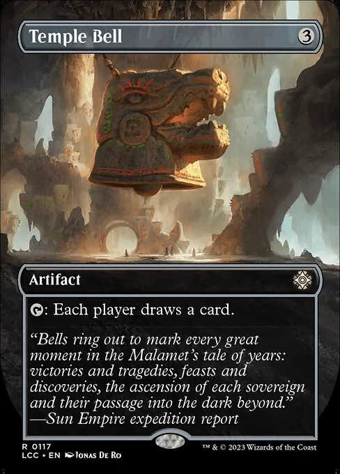 Temple Bell, carta Magic di tipo Artifact illustrata da Jonas De Ro