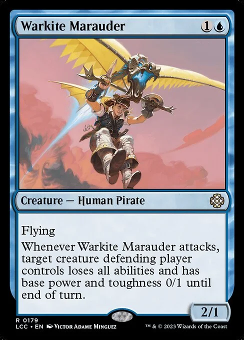 Warkite Marauder, carta Magic di tipo Creature — Human Pirate illustrata da Victor Adame Minguez
