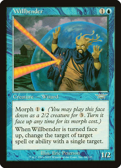 Willbender, carta Magic di tipo Creature — Human Wizard illustrata da Eric Peterson