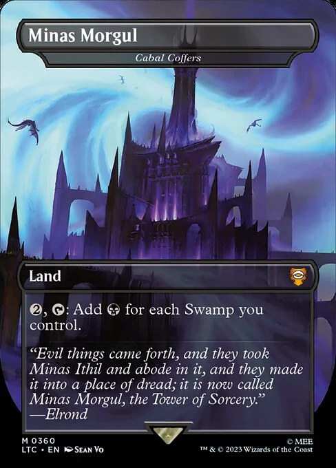 Cabal Coffers, carta Magic di tipo Land illustrata da Sean Vo
