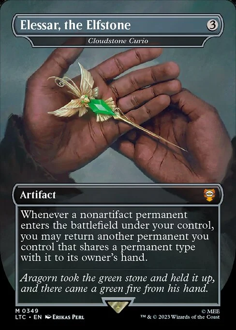 Cloudstone Curio, carta Magic di tipo Artifact illustrata da Erikas Perl