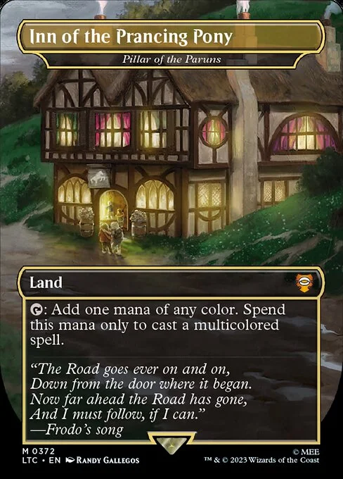 Pillar of the Paruns, carta Magic di tipo Land illustrata da Randy Gallegos