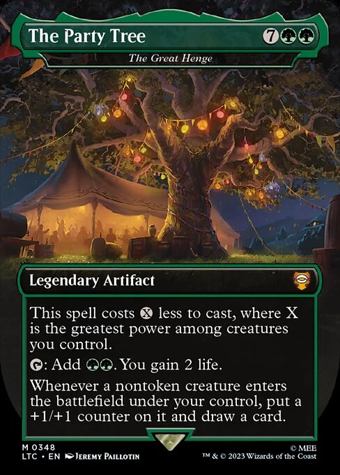 The Great Henge, carta Magic di tipo Legendary Artifact illustrata da Jeremy Paillotin