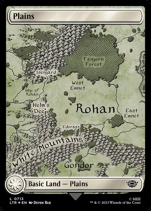 Plains, carta Magic di tipo Basic Land — Plains illustrata da Deven Rue