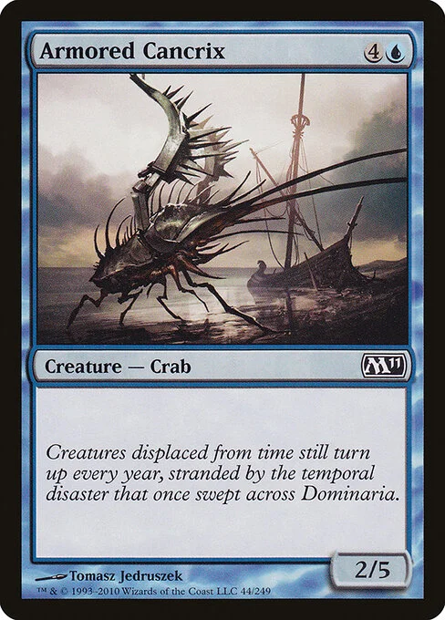 Armored Cancrix, carta Magic di tipo Creature — Crab illustrata da Tomasz Jedruszek