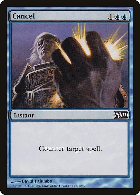 Cancel, carta Magic di tipo Instant illustrata da David Palumbo