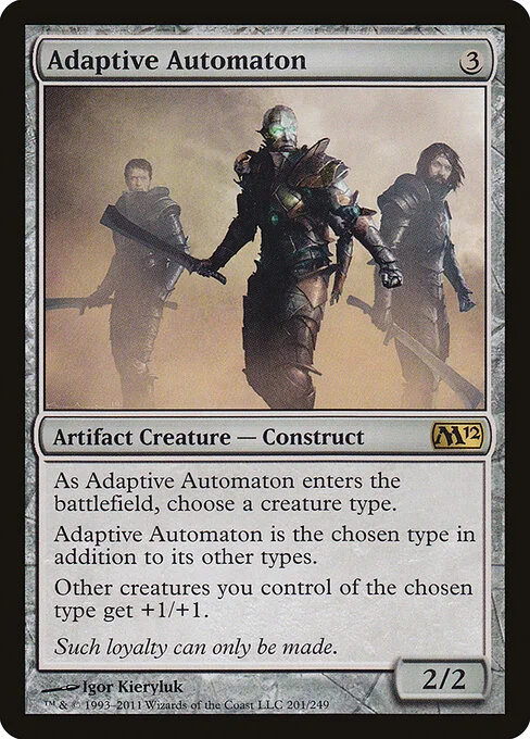 Adaptive Automaton, carta Magic di tipo Artifact Creature — Construct illustrata da Igor Kieryluk