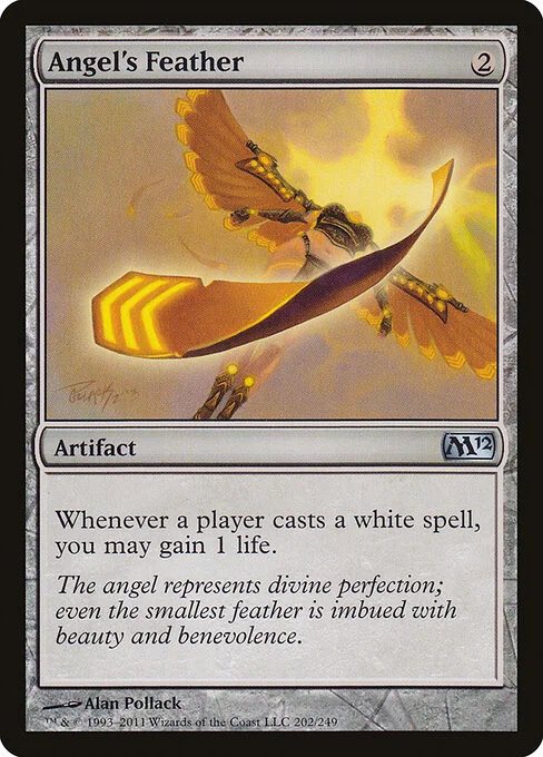 Angel's Feather, carta Magic di tipo Artifact illustrata da Alan Pollack