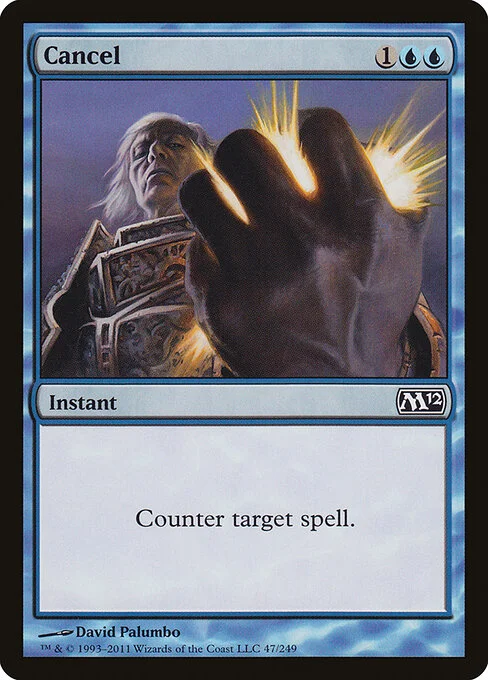 Cancel, carta Magic di tipo Instant illustrata da David Palumbo