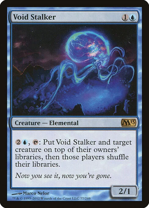 Void Stalker, carta Magic di tipo Creature — Elemental illustrata da Marco Nelor