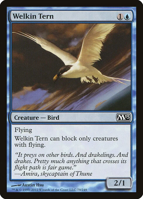 Welkin Tern, carta Magic di tipo Creature — Bird illustrata da Austin Hsu