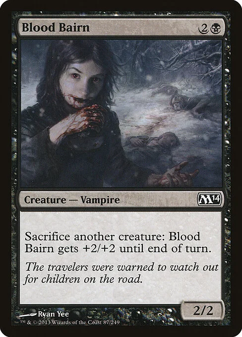 Blood Bairn, carta Magic di tipo Creature — Vampire illustrata da Ryan Yee