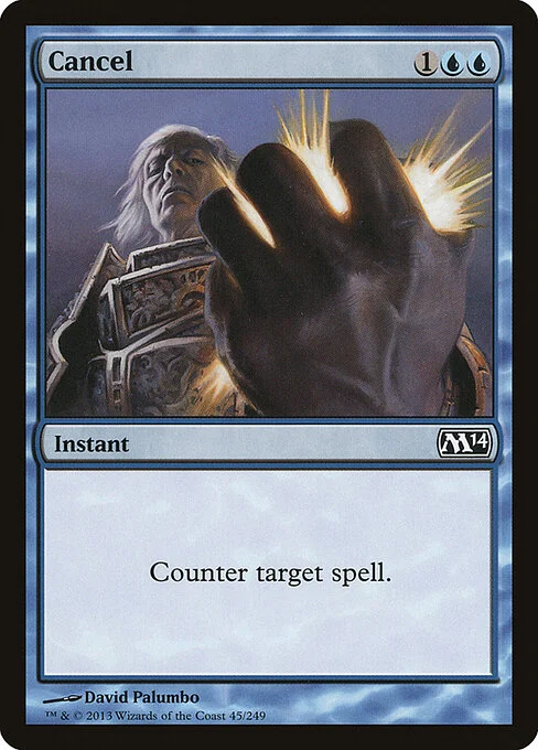 Cancel, carta Magic di tipo Instant illustrata da David Palumbo