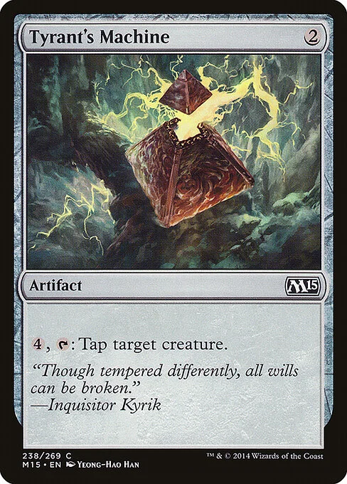 Tyrant's Machine, carta Magic di tipo Artifact illustrata da Yeong-Hao Han