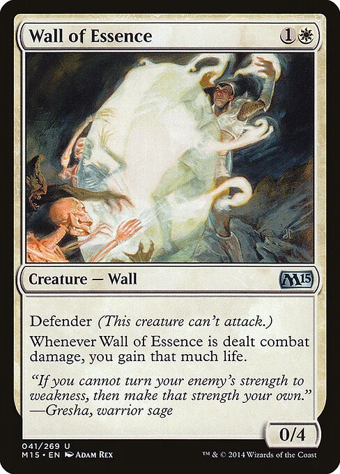 Wall of Essence, carta Magic di tipo Creature — Wall illustrata da Adam Rex