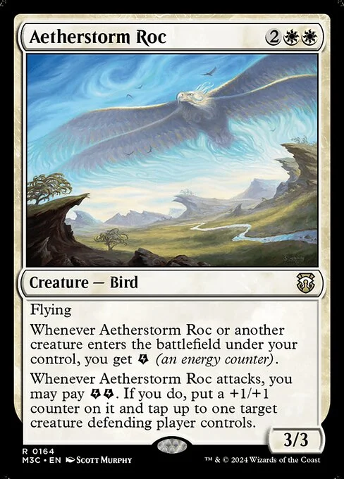 Aetherstorm Roc, carta Magic di tipo Creature — Bird illustrata da Scott Murphy