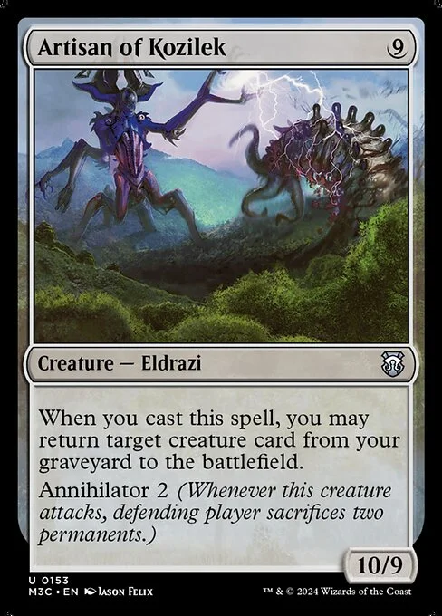 Artisan of Kozilek, carta Magic di tipo Creature — Eldrazi illustrata da Jason Felix