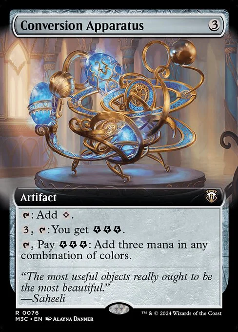 Conversion Apparatus, carta Magic di tipo Artifact illustrata da Alayna Danner