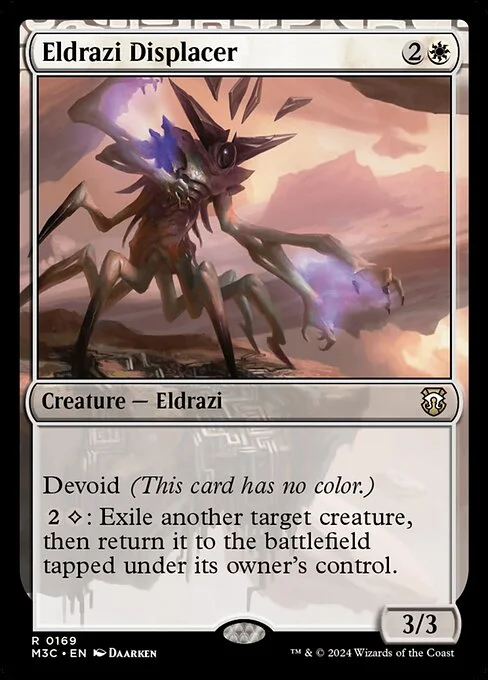 Eldrazi Displacer, carta Magic di tipo Creature — Eldrazi illustrata da Daarken