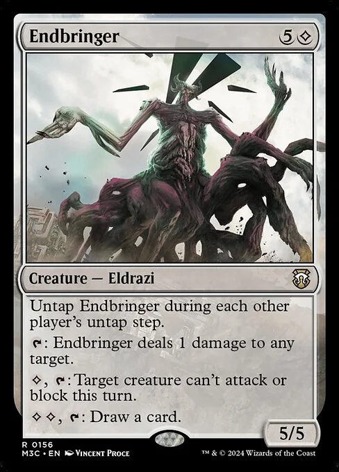 Endbringer, carta Magic di tipo Creature — Eldrazi illustrata da Vincent Proce