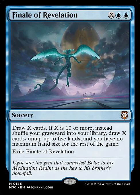 Finale of Revelation, carta Magic di tipo Sorcery illustrata da Johann Bodin