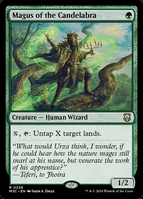 Magus of the Candelabra, carta Magic di tipo Creature — Human Wizard illustrata da Jason A. Engle