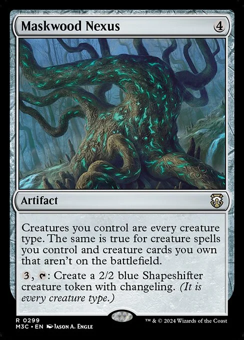 Maskwood Nexus, carta Magic di tipo Artifact illustrata da Jason A. Engle