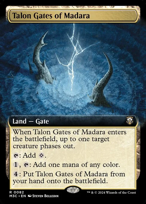 Talon Gates of Madara, carta Magic di tipo Land — Gate illustrata da Steven Belledin