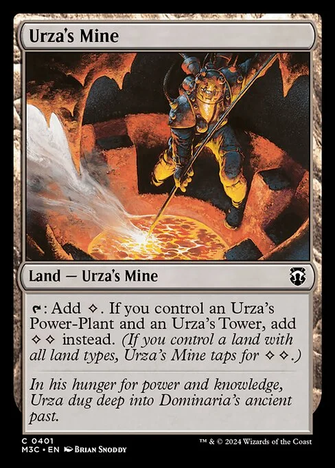 Urza's Mine, carta Magic di tipo Land — Urza's Mine illustrata da Brian Snõddy