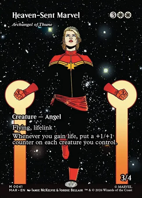 Archangel of Thune, carta Magic di tipo Creature — Angel illustrata da Jamie McKelvie & Jordie Bellaire