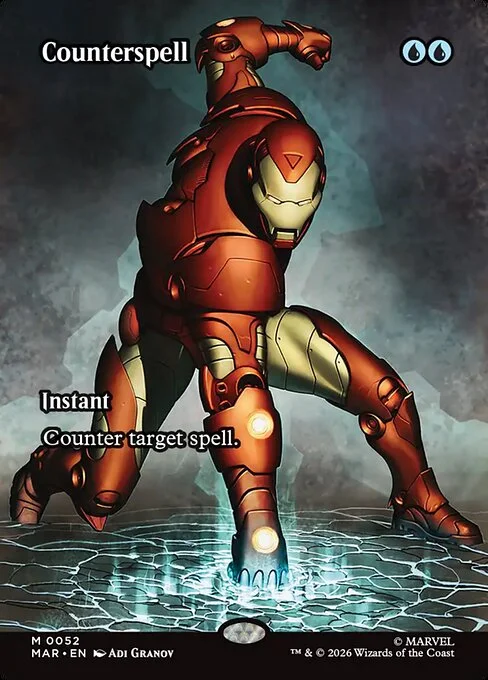 Counterspell, carta Magic di tipo Instant illustrata da Adi Granov