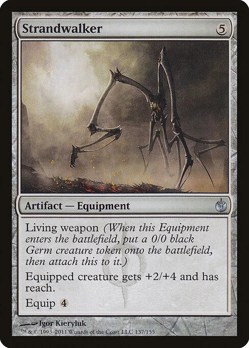 Strandwalker, carta Magic di tipo Artifact — Equipment illustrata da Igor Kieryluk