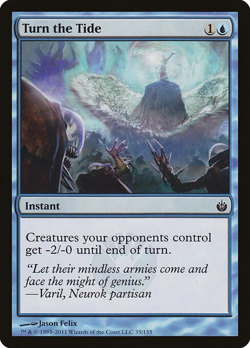 Turn the Tide, carta Magic di tipo Instant illustrata da Jason Felix