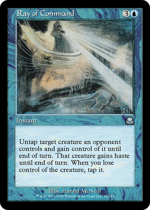 Ray of Command, carta Magic di tipo Instant illustrata da Harold McNeill