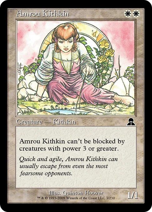 Amrou Kithkin, carta Magic di tipo Creature — Kithkin illustrata da Quinton Hoover