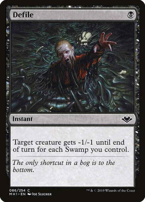 Defile, carta Magic di tipo Instant illustrata da Joe Slucher