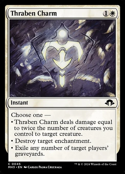 Thraben Charm, carta Magic di tipo Instant illustrata da Carlos Palma Cruchaga