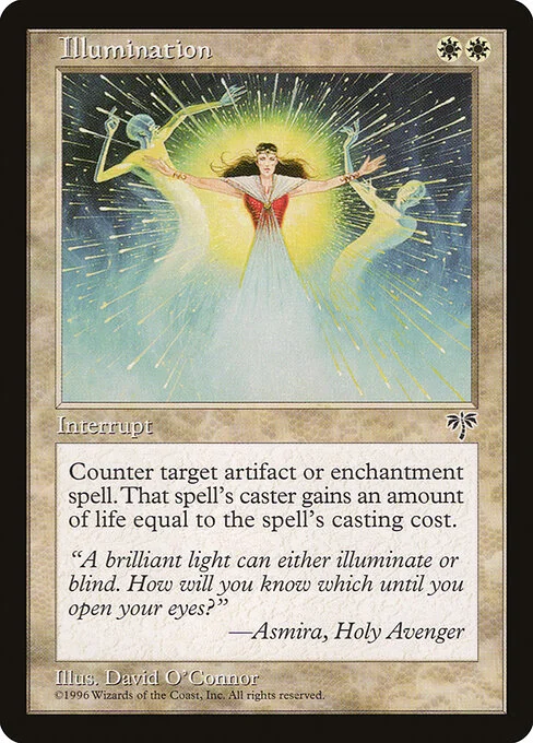 Illumination, carta Magic di tipo Instant illustrata da David O'Connor