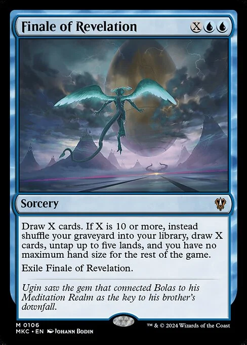 Finale of Revelation, carta Magic di tipo Sorcery illustrata da Johann Bodin