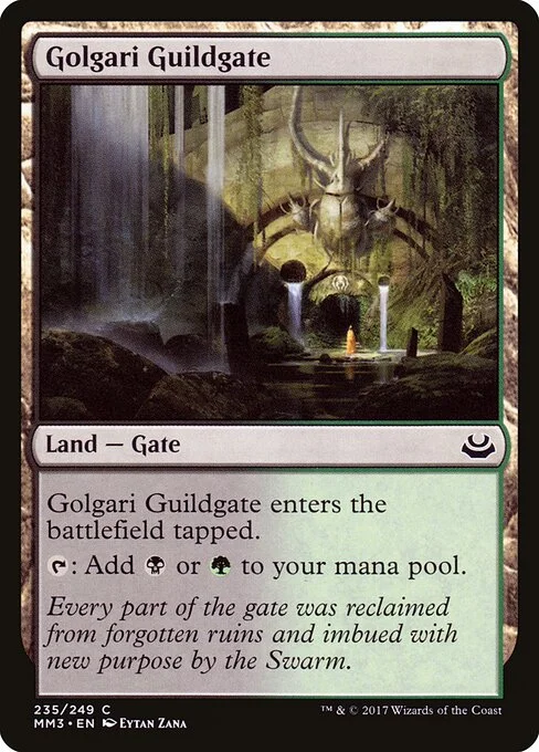 Golgari Guildgate, carta Magic di tipo Land — Gate illustrata da Eytan Zana