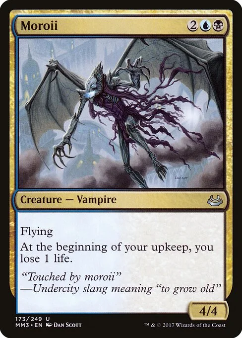 Moroii, carta Magic di tipo Creature — Vampire illustrata da Dan Murayama Scott
