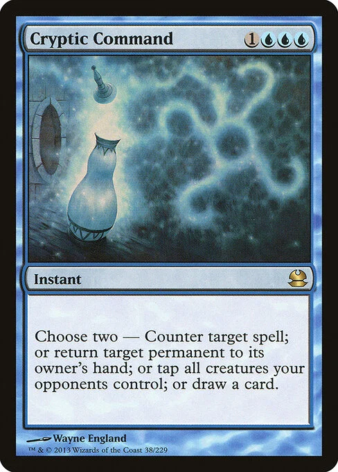 Cryptic Command, carta Magic di tipo Instant illustrata da Wayne England