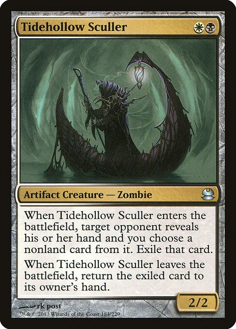 Tidehollow Sculler, carta Magic di tipo Artifact Creature — Zombie illustrata da rk post