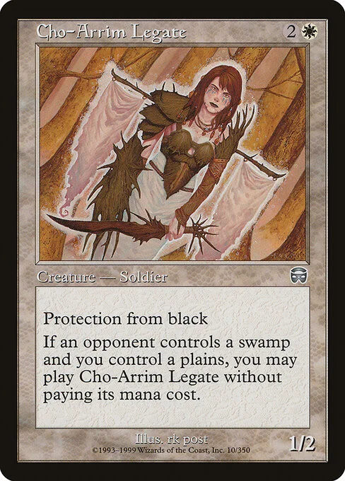 Cho-Arrim Legate, carta Magic di tipo Creature — Human Soldier illustrata da rk post