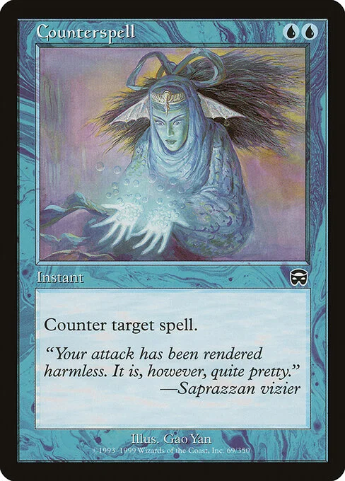 Counterspell, carta Magic di tipo Instant illustrata da Gao Yan